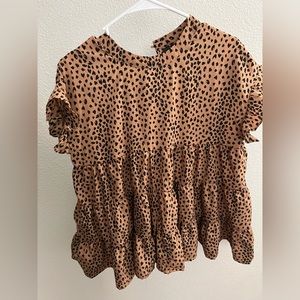 Babydoll tiered top